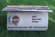 PVC-Barn-Owl-House