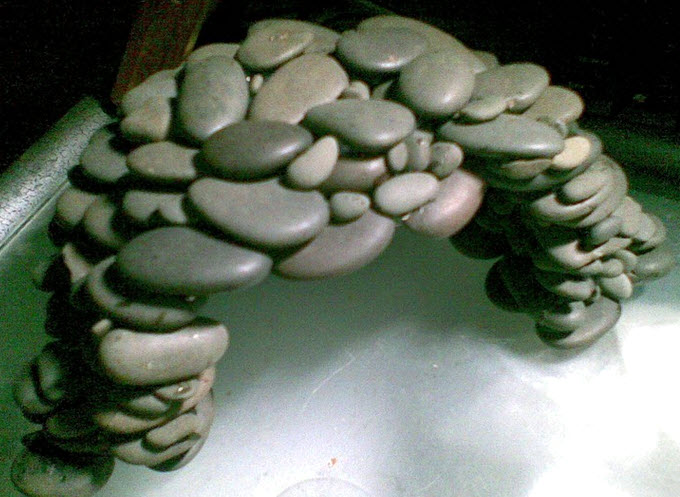 DIY Stone Axolotl Hide - petdiys.com