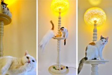 DIY-Lamp-Cat-Tree