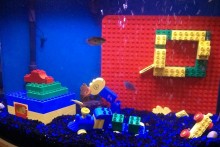 DIY Lego Aquarium Decor