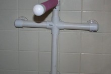DIY-Shower-Perch