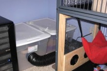 DIY-Ferret-Cage-Remote-Litter-Box